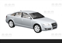奥迪汽车3D模型