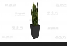 盆栽3D模型