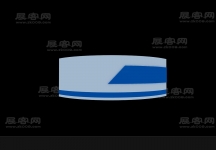弧形接待台