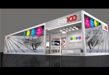 时尚100展览模型