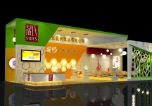 晟氏饮品展览模型图片