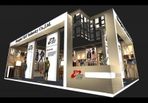 服装展台模型