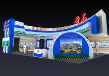黄石展览模型