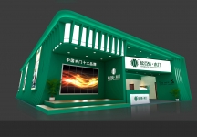 欣百特木门展览模型