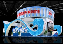 福建展位展览模型