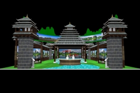 广西展览模型