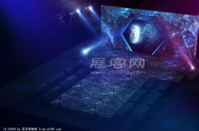 舞台3D模型
