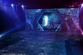 舞台3D模型