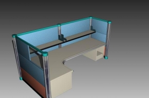3D办公台