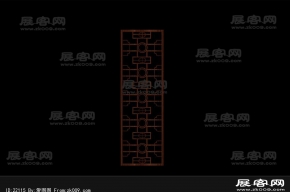 窗格3D模型