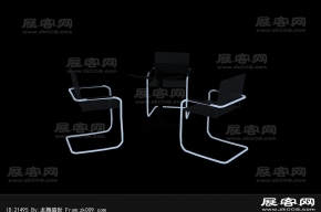 洽谈桌3D模型