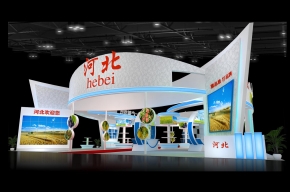 河北展台模型