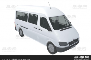 面包车3D模型