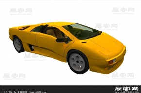 3D跑车模型