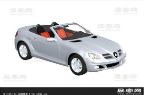 奔驰跑车3D模型