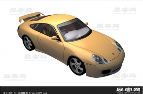 保时捷跑车3D模型
