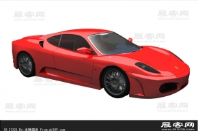 法拉利跑车3D模型