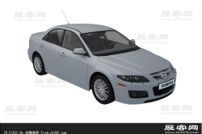 马自达汽车3D模型