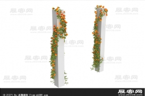 藤蔓3D模型