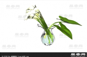 花3D模型