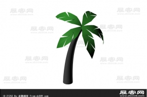 椰树3D模型
