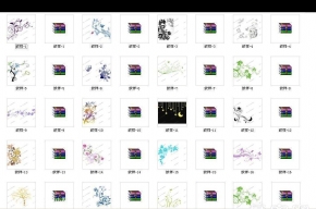 植物纹样3D模型