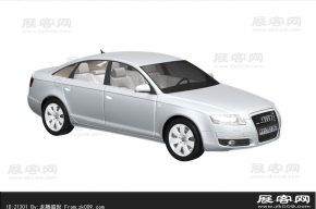 奥迪汽车3D模型