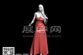 婚纱模特