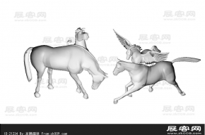 马3D模型