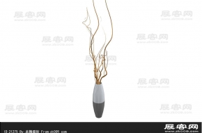 干枝3d模型