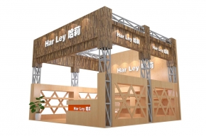 哈莉展览模型
