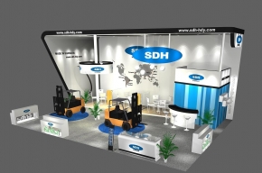 SDH展览模型