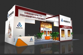 贝达药业展台模型图片