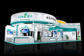 富乐公司展览模型图片
