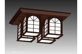 吸顶灯3D模型