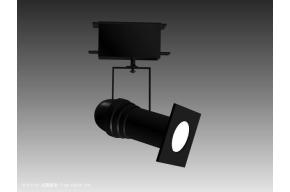 射灯3D模型