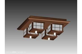 吸顶灯3D模型