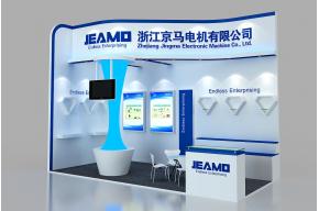 京马电机展览模型图片
