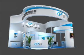 长信展台图片 展览模型