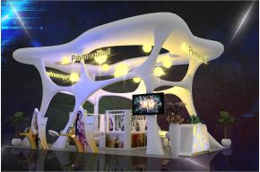 Paymentwall展台图片 展览模型
