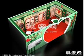 西洽会洛川苹果展位