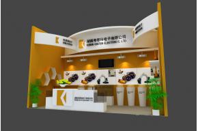 湖南考斯特电子展模型 展览图片