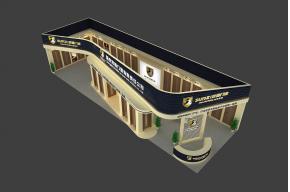 双驰门窗业广州建博会展览3d模型