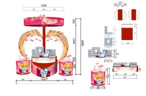 奥比都斯展位 展览模型 展览图片