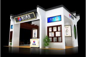 国口酒业 展览模型 展览图片