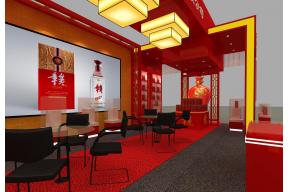 国窖赣酒展位 展览模型 展览图片