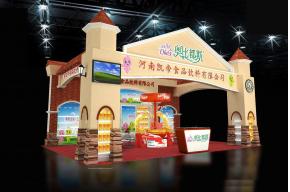 奥比都斯展位 展览模型 展览图片