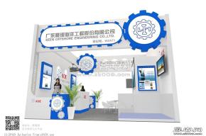 精铟海洋工程展台模型图片