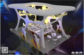 Paymentwall展台图片 展览模型