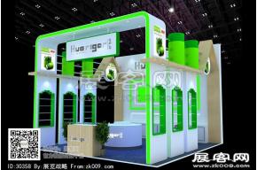 华严苛 展览模型 展览图片